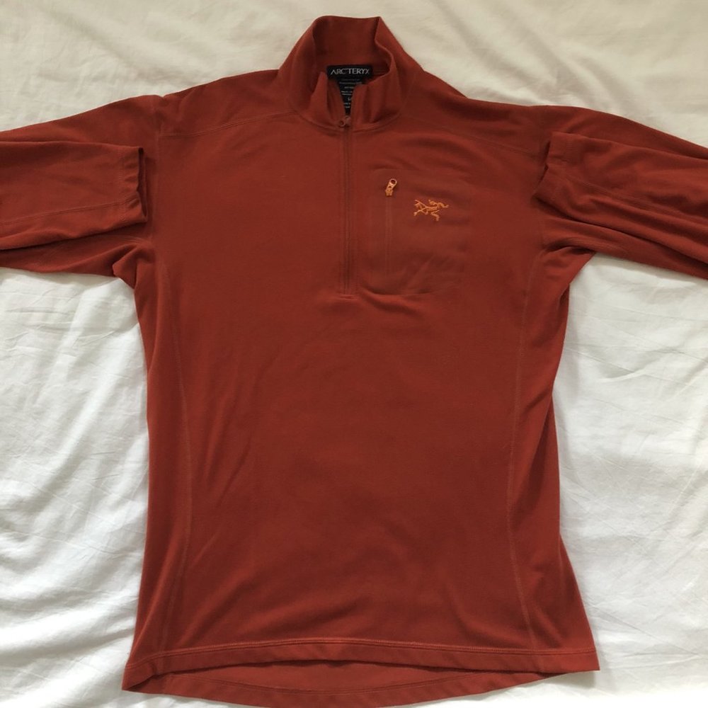Arcteryx zip neck l/s midlayer